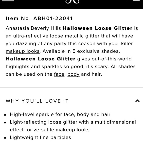 Bundle Anastasia Beverly Hills Loose Glitt… - Picture 10 of 11